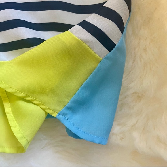 Bright & Colorful Anthropologie|Maeve Persephone Color Block Striped Tank - XS - Picture 5 of 7